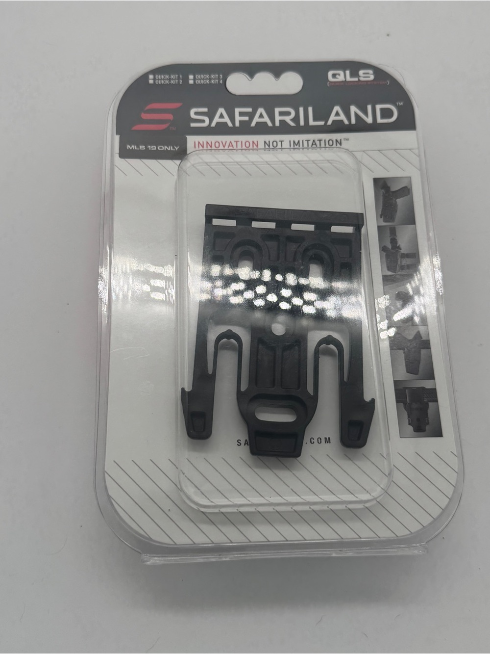 Safariland QLS Belt Mount Adapter in Black